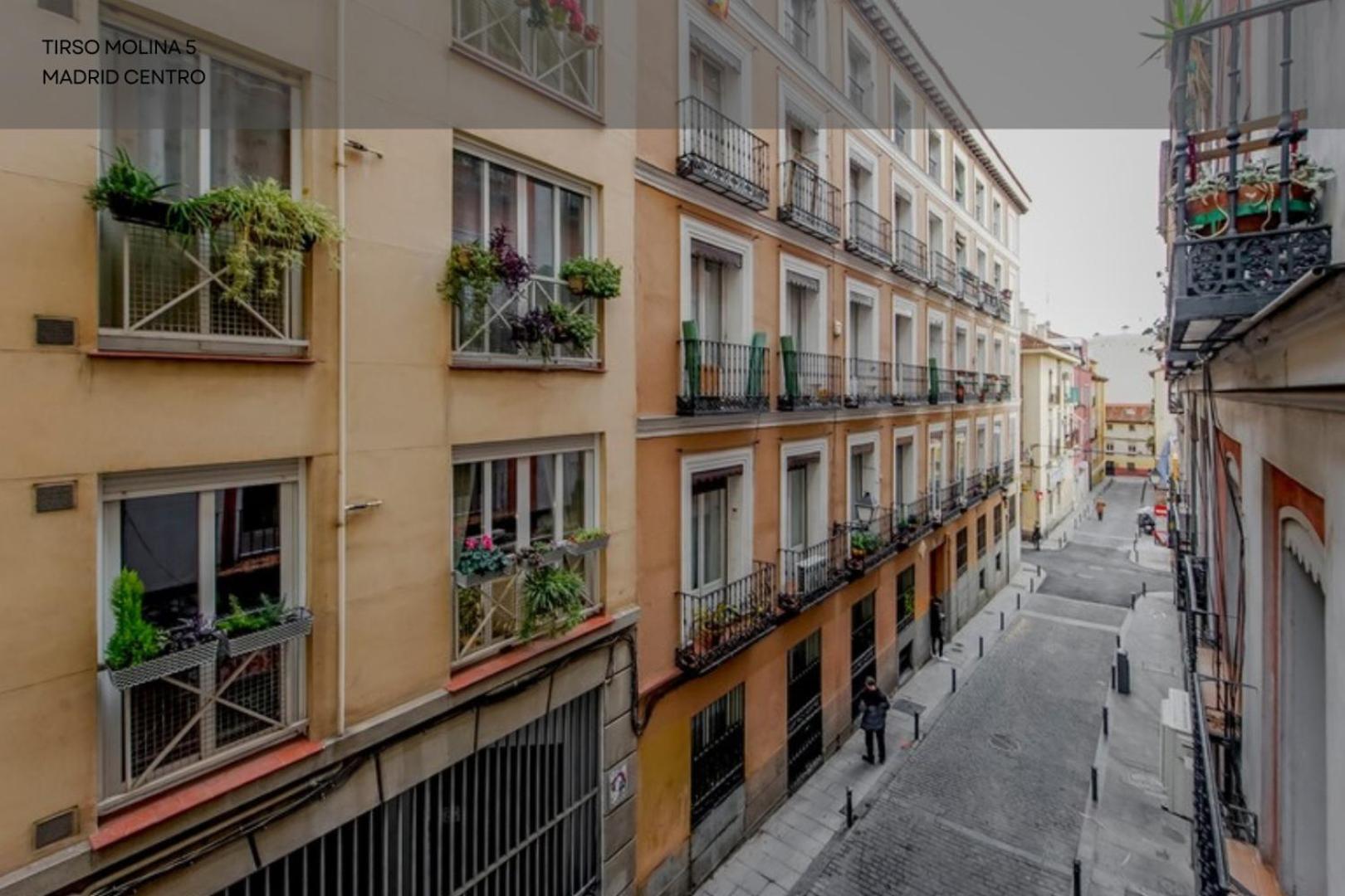 Modern Apt Para 6Pax En La Plaza De Tirso-Centro E1 Madrid Eksteriør bilde